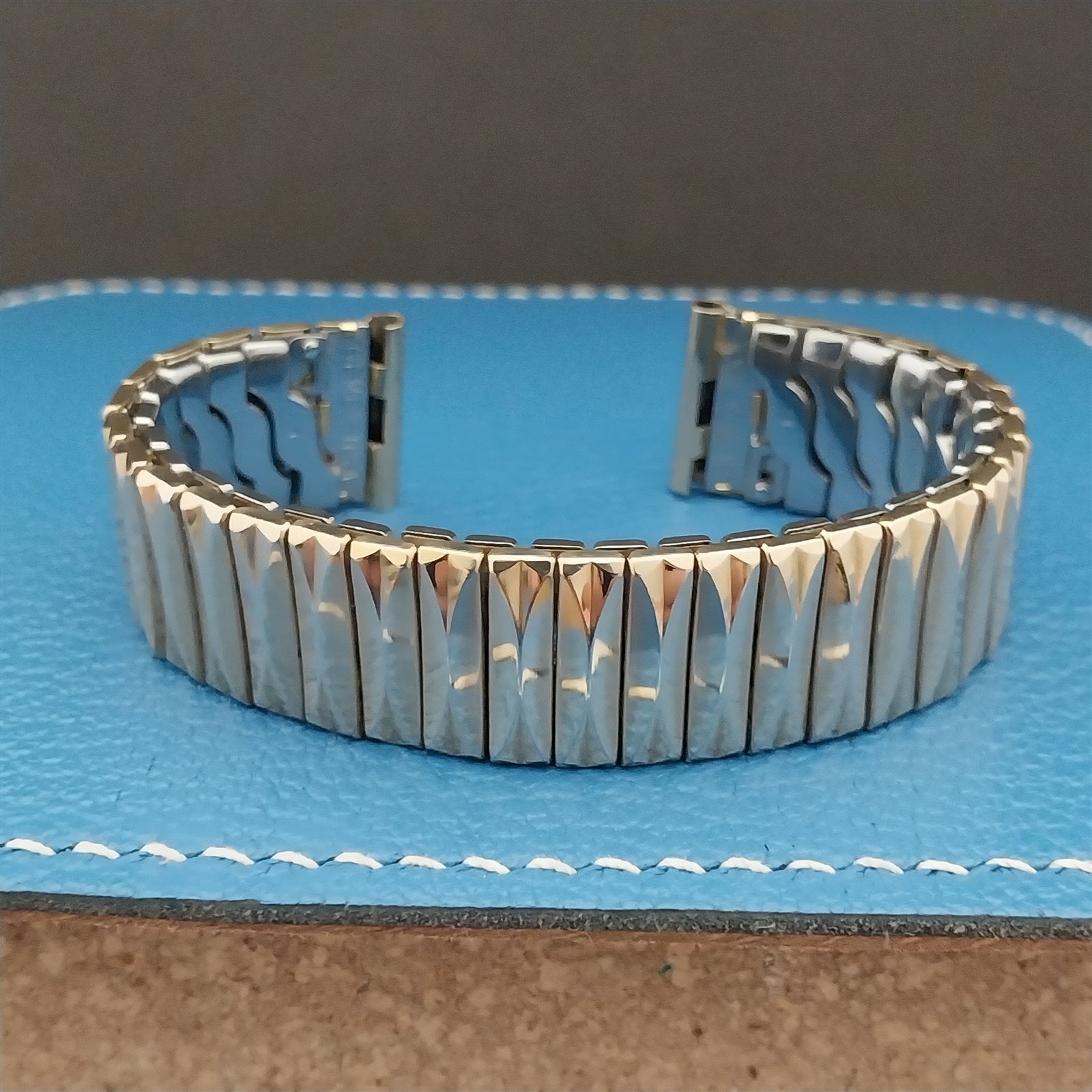 Vintage Short Gold Filled 5/8" Classic Gemex Chevalier Unused 1950s Watch Band