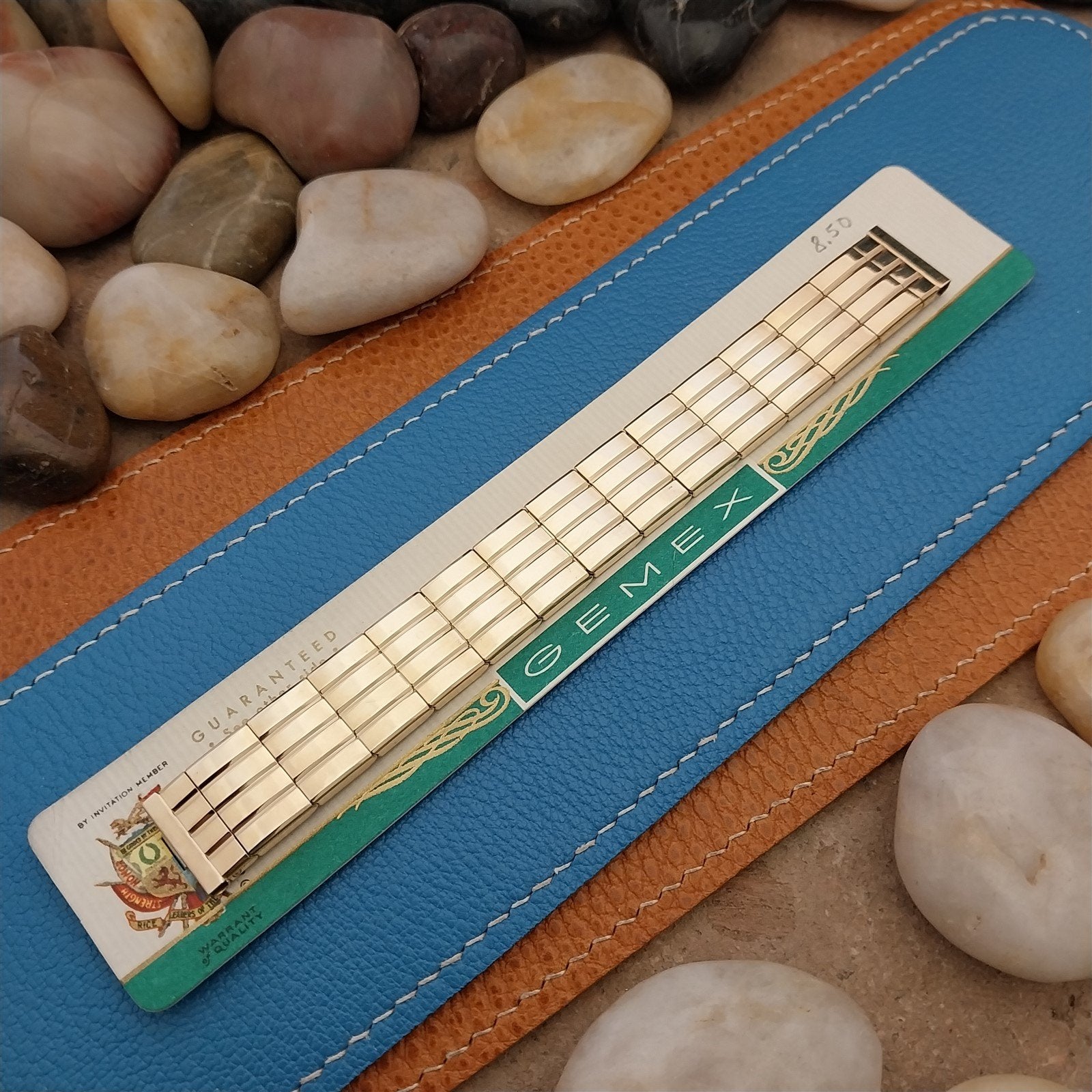 Vintage 5/8" Gold-Filled 1950s Gemex Mainline Classic Stretch Unused Watch Band