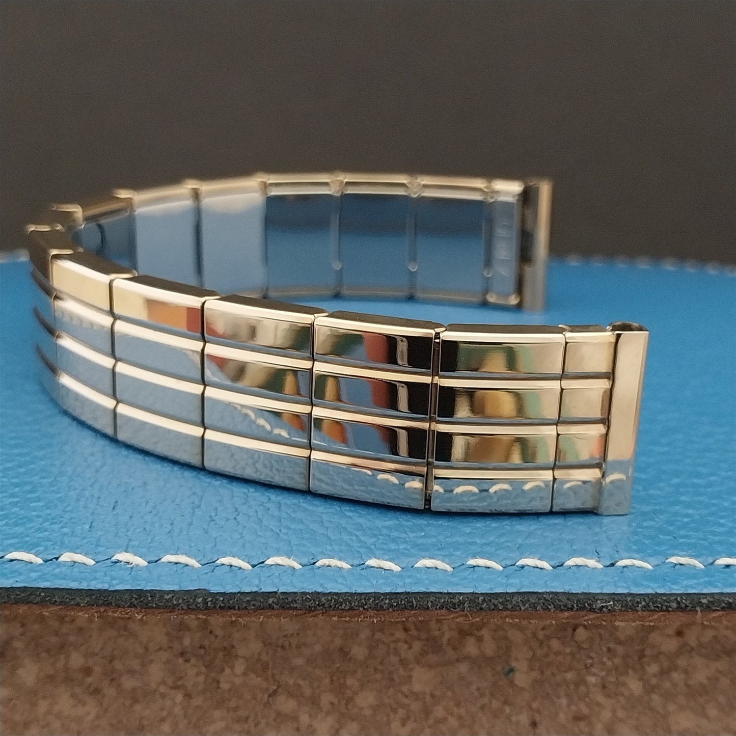 Vintage 5/8" Gold-Filled 1950s Gemex Mainline Classic Stretch Unused Watch Band