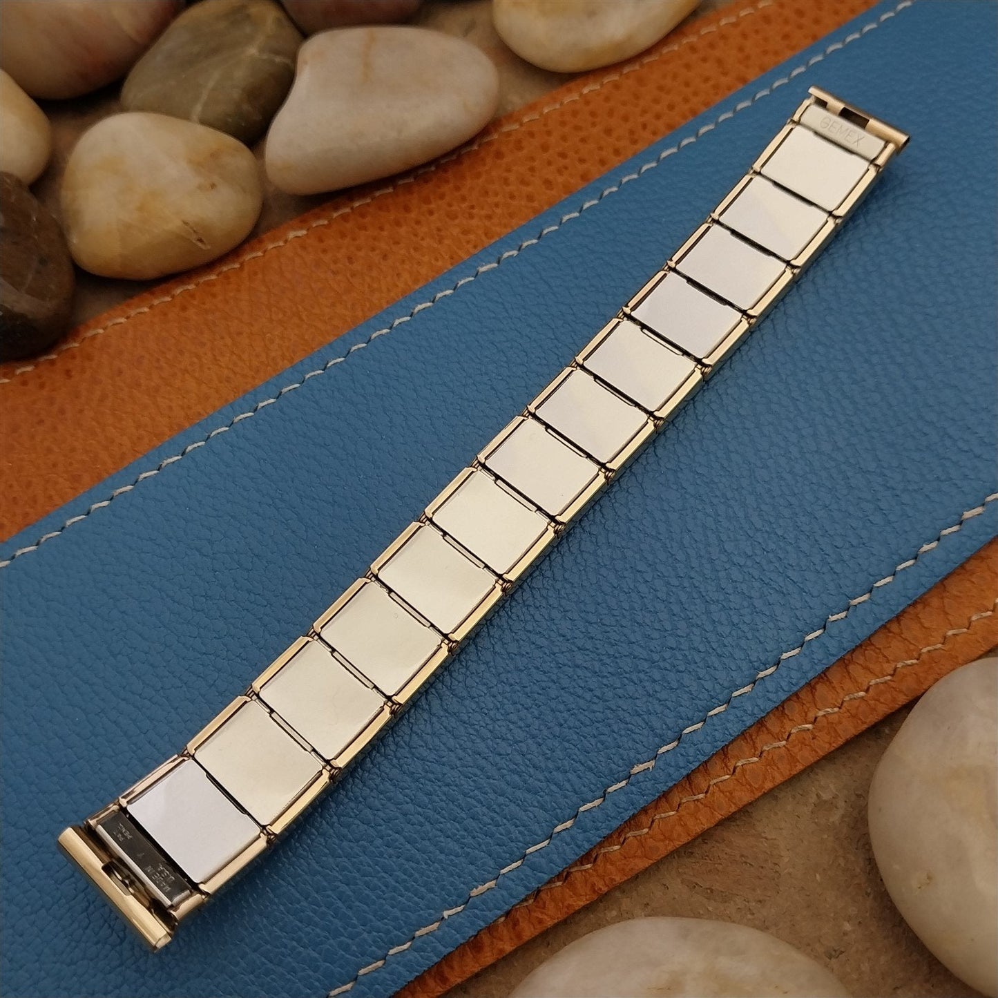 Vintage 5/8" Gold-Filled 1950s Gemex Mainline Classic Stretch Unused Watch Band