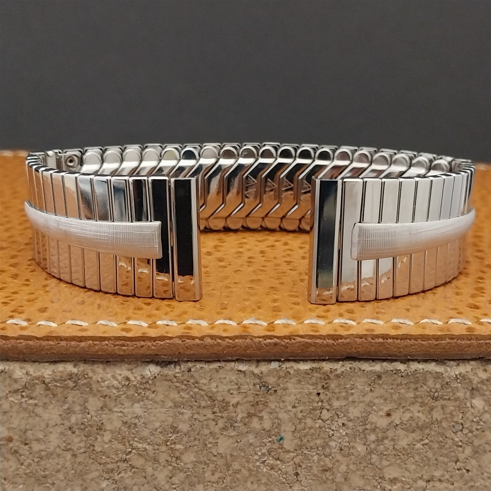 JB Champion Mid-Century Stainless Steel 17.2mm Unused 1950s Vintage Watch Band