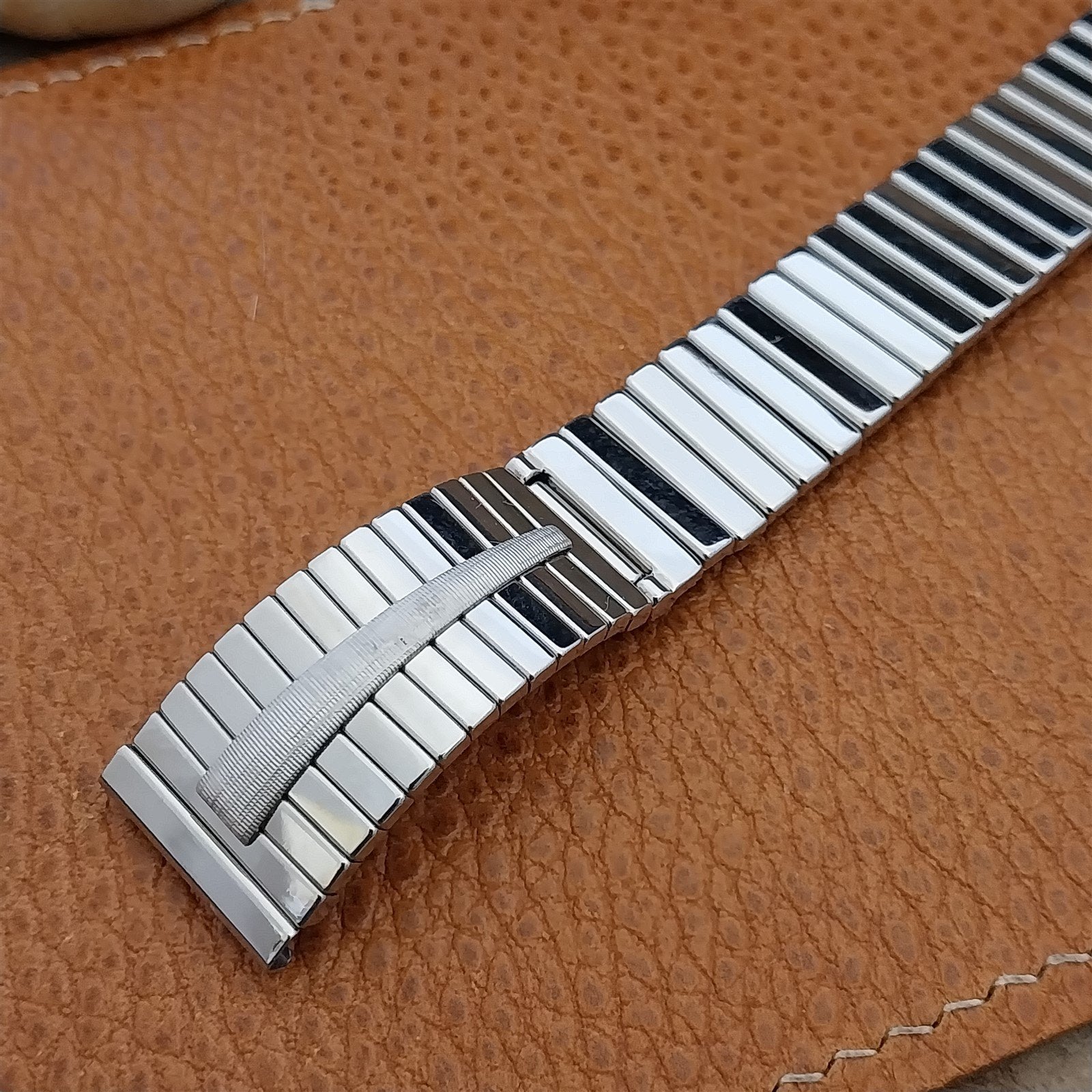 JB Champion Mid-Century Stainless Steel 17.2mm Unused 1950s Vintage Watch Band