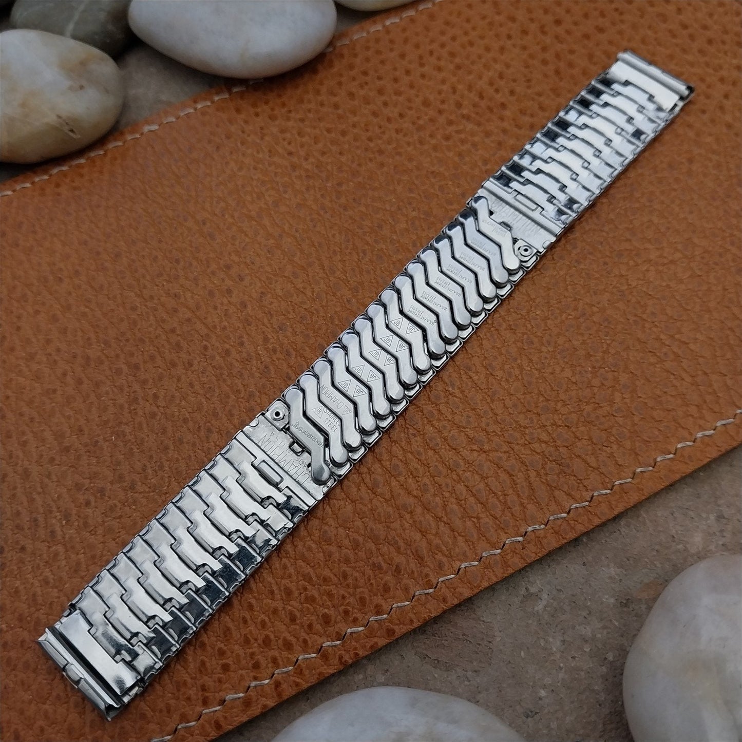 1950s Stainless Steel 5/8" JB Champion Watchmate nos Vintage Watch Band