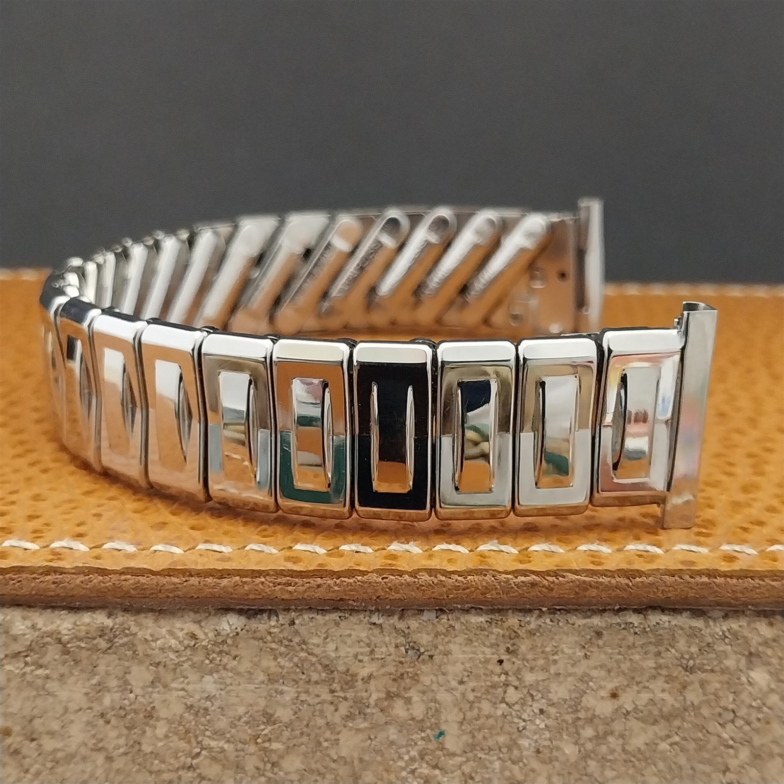 Vintage 19mm 18mm 16mm JB Champion USA Stainless Steel Unused 1950s Watch Band