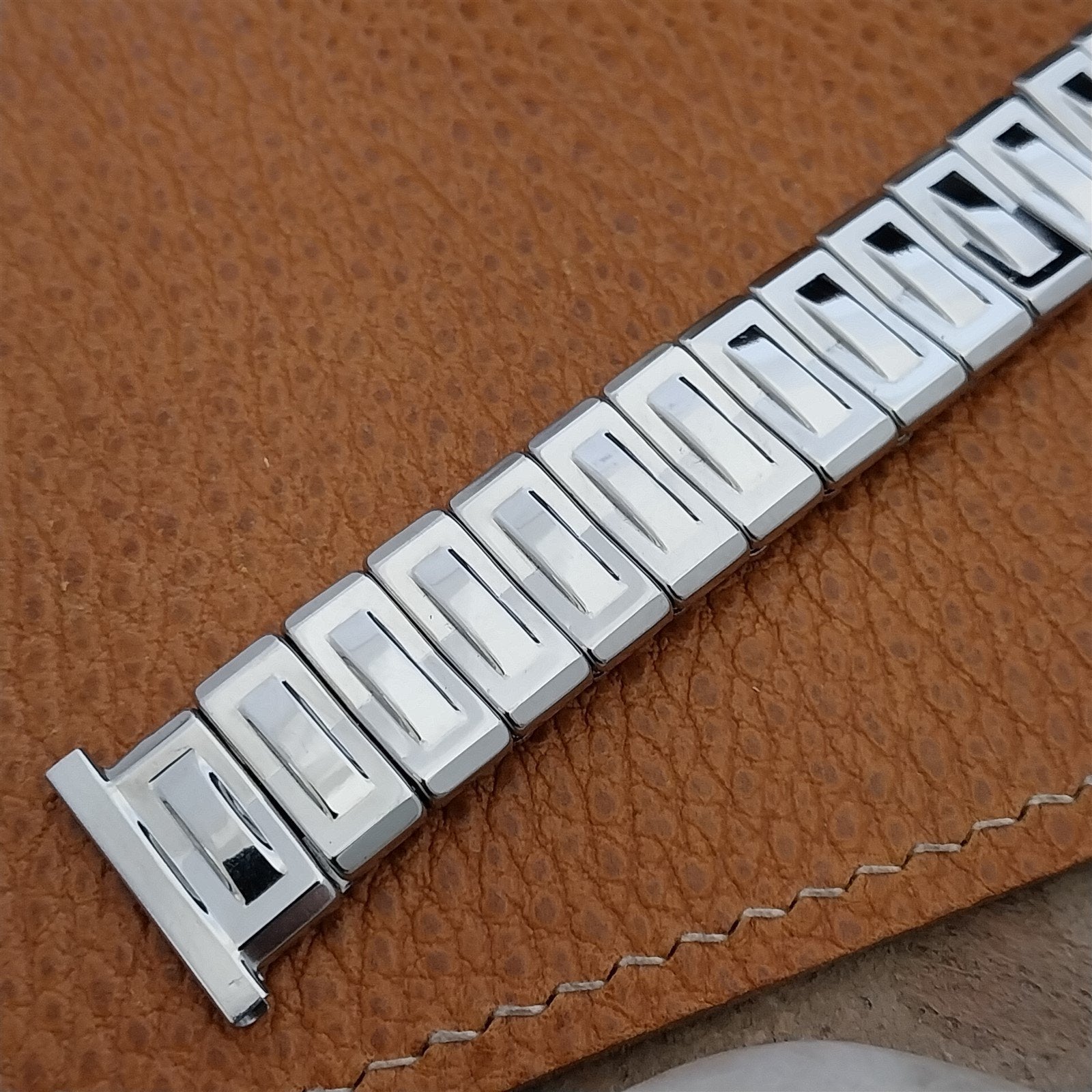 Vintage 19mm 18mm 16mm JB Champion USA Stainless Steel Unused 1950s Watch Band