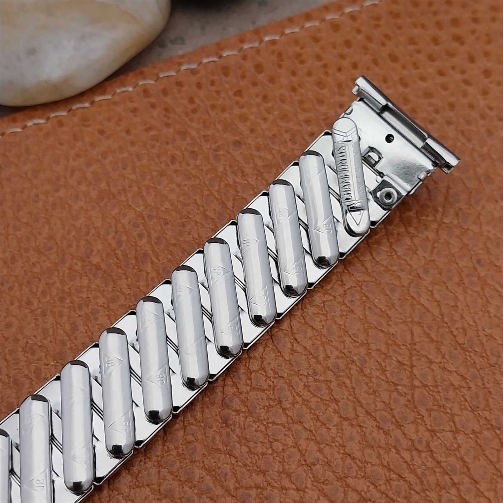 Vintage 19mm 18mm 16mm JB Champion USA Stainless Steel Unused 1950s Watch Band