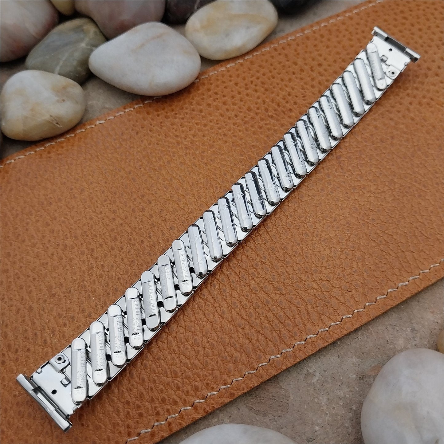 Vintage 19mm 18mm 16mm JB Champion USA Stainless Steel Unused 1950s Watch Band