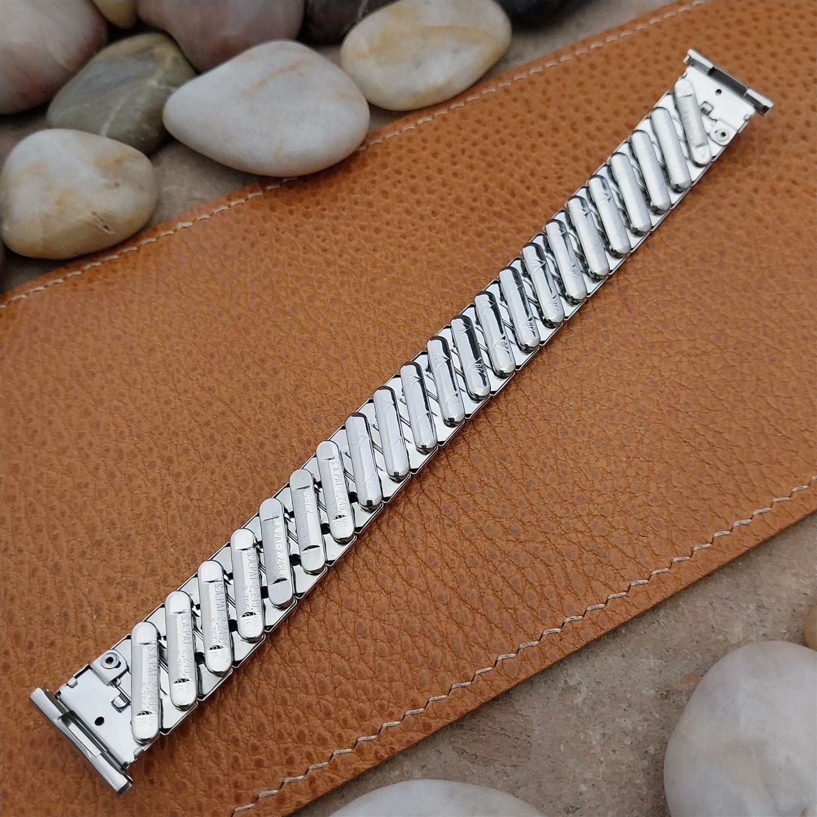 Vintage 19mm 18mm 16mm JB Champion USA Stainless Steel Unused 1950s Watch Band