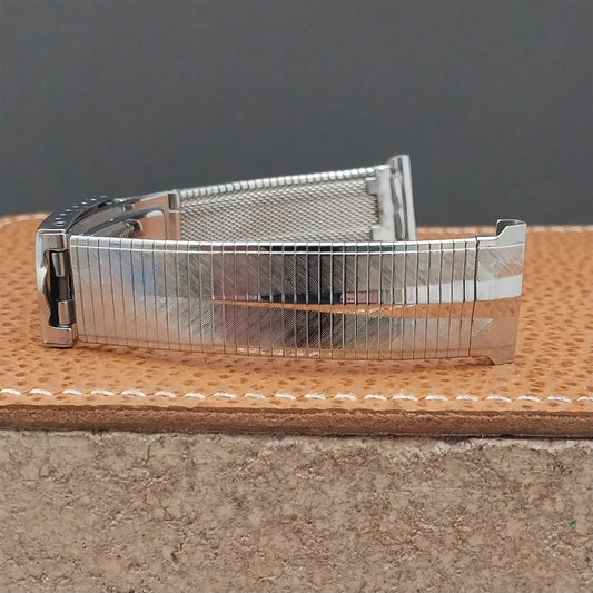 20mm Bulova Stainless Steel mcm nos 1960s Unused Vintage Watch Band