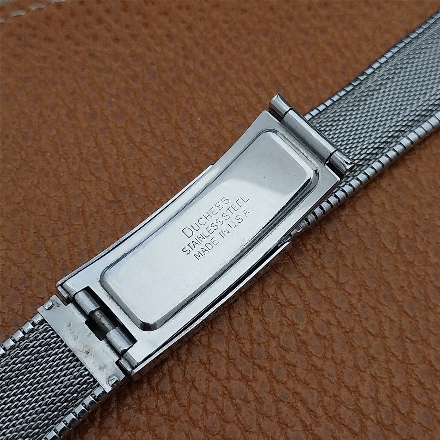 20mm Bulova Stainless Steel mcm nos 1960s Unused Vintage Watch Band