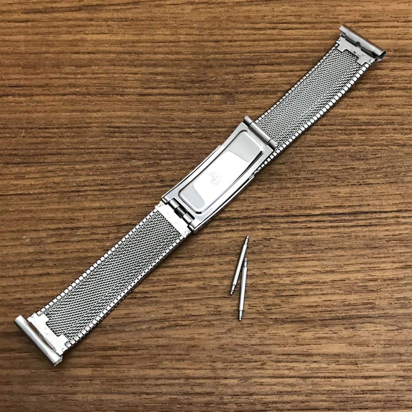 20mm Bulova Stainless Steel mcm nos 1960s Unused Vintage Watch Band