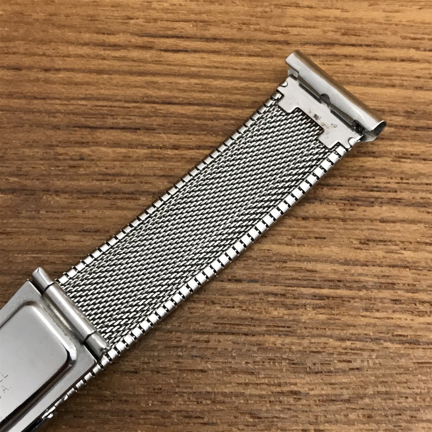 20mm Bulova Stainless Steel mcm nos 1960s Unused Vintage Watch Band