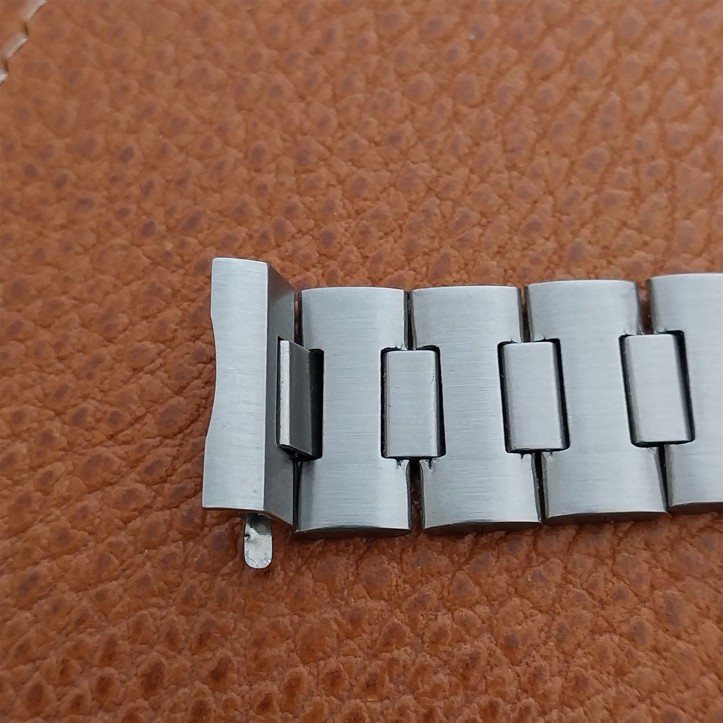 Vintage 17.2mm Caravelle 666 Devil Diver Stelux Stainless Steel nos Watch Band