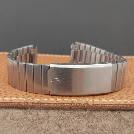 18mm Bulova Accutron Quartz LCD Stainless Steel Unused Vintage Watch Band