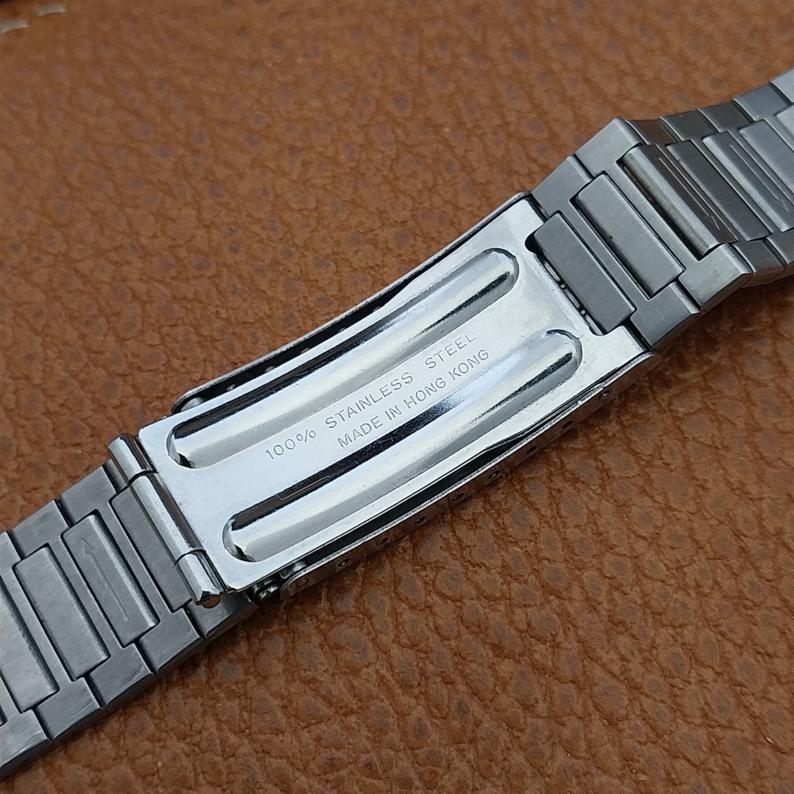 19mm Bulova Accutron LCD Digital Stainless Steel nos Unused Vintage Watch Band