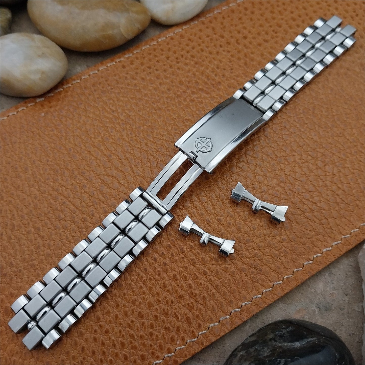 Vintage Zodiac Sea Skate 17.2mm Stainless Steel nos Unused JB Campion Watch Band