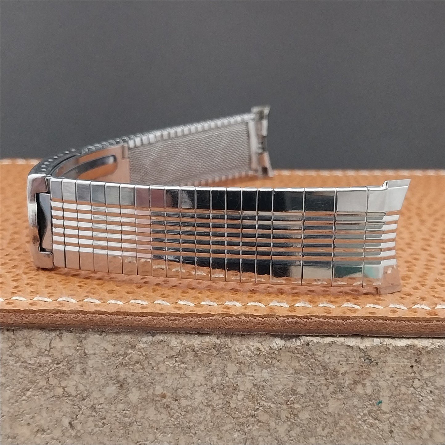 Vintage 1960s Hamilton 20mm 19mm 18mm Stainless Steel Admiral Unused Watch Band