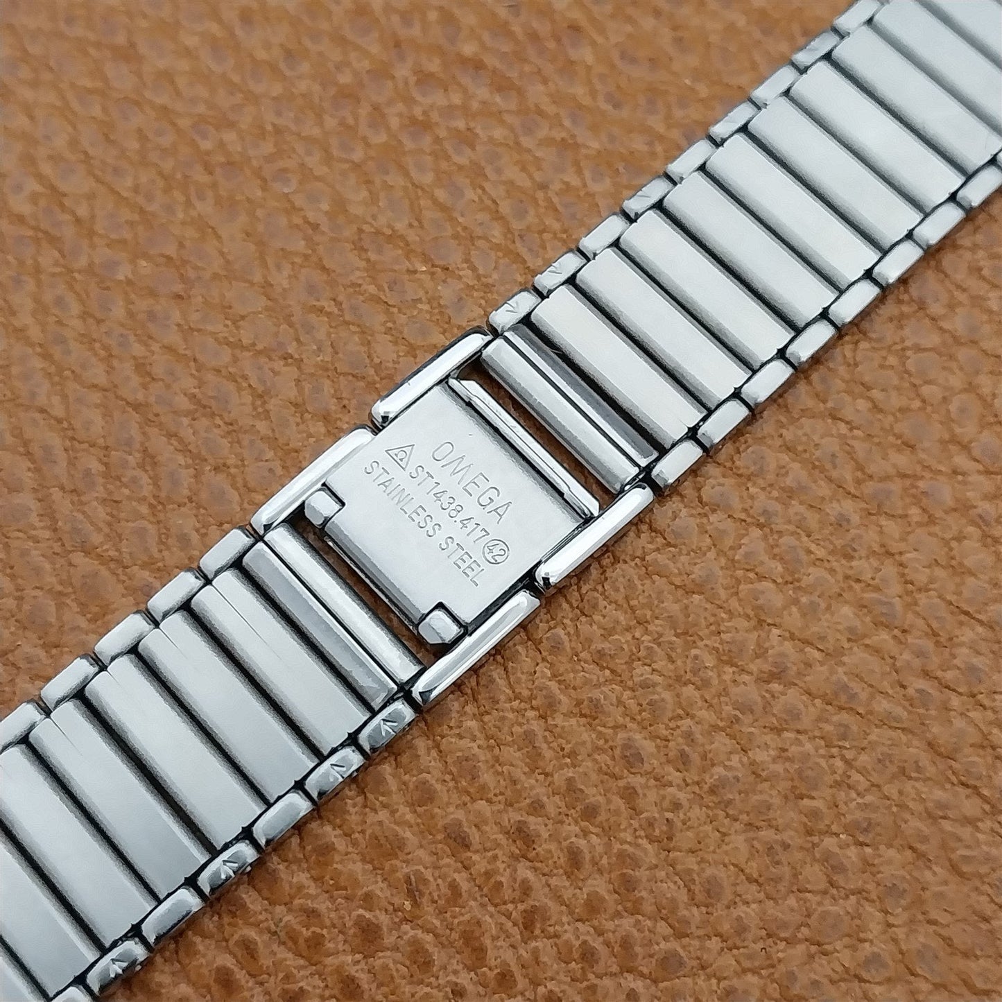 Omega ST1438.417 Stainless Steel Unused Vintage Watch Band