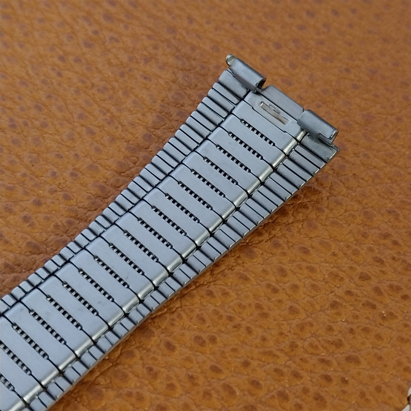 Bulova Accutron 2-Piece Stainless Steel 18mm nos Vintage Watch Band