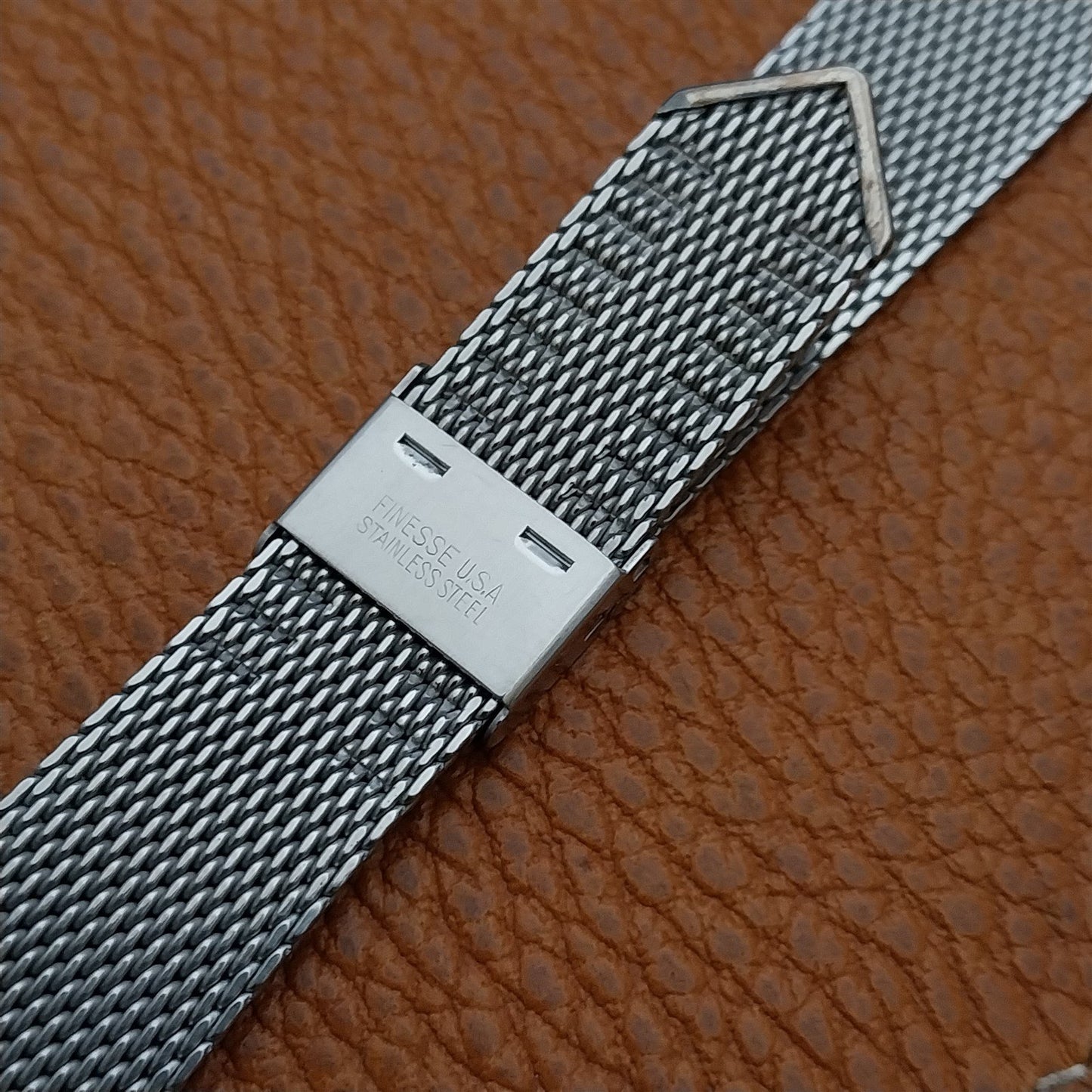 Vintage Universal Geneve 17.5mm Stainless Steel Mesh 1960s Unused Watch Band