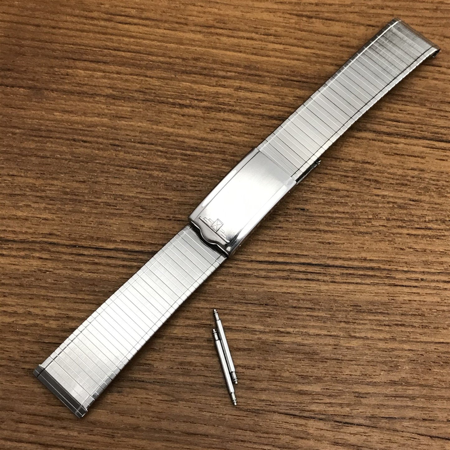 Longines Stainless Steel 17.2mm JB Champion Unused nos 1960s Vintage Watch Band