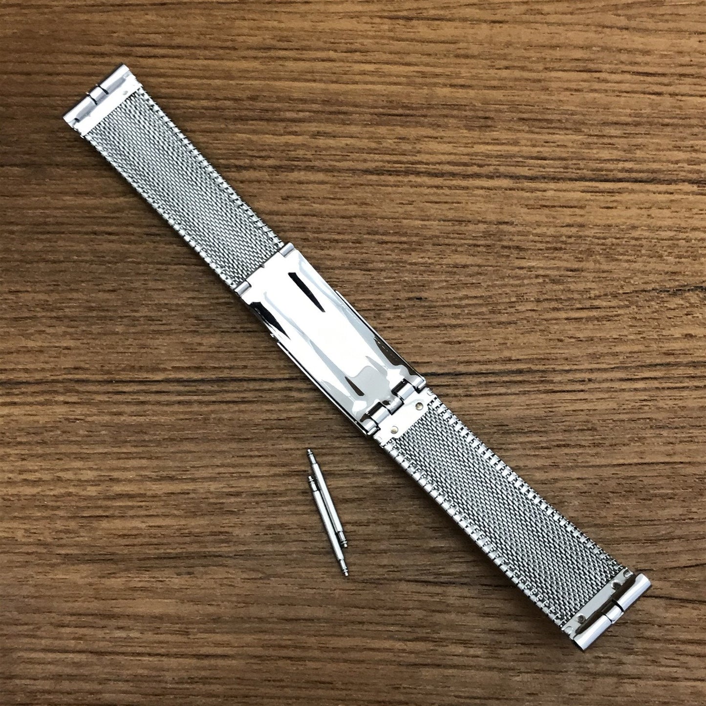 Longines Stainless Steel 17.2mm JB Champion Unused nos 1960s Vintage Watch Band