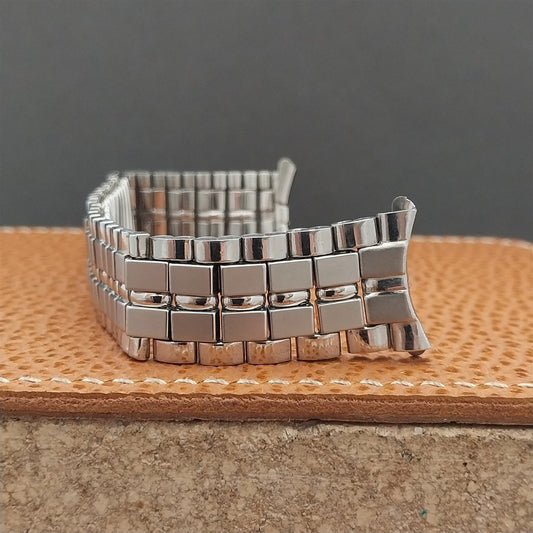 Vintage 19mm Stainless International Skindiver Unused Classic 1960s Watch Band