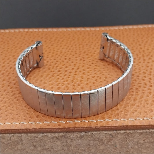 Vintage 17.2mm 1960s Bellavance Stainless Steel Uniflex Expansion nos Watch Band