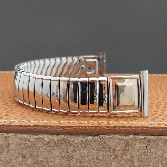 Vintage 19mm 18mm 16mm 1950s Bellavance Stainless Steel Expansion nos Watch Band