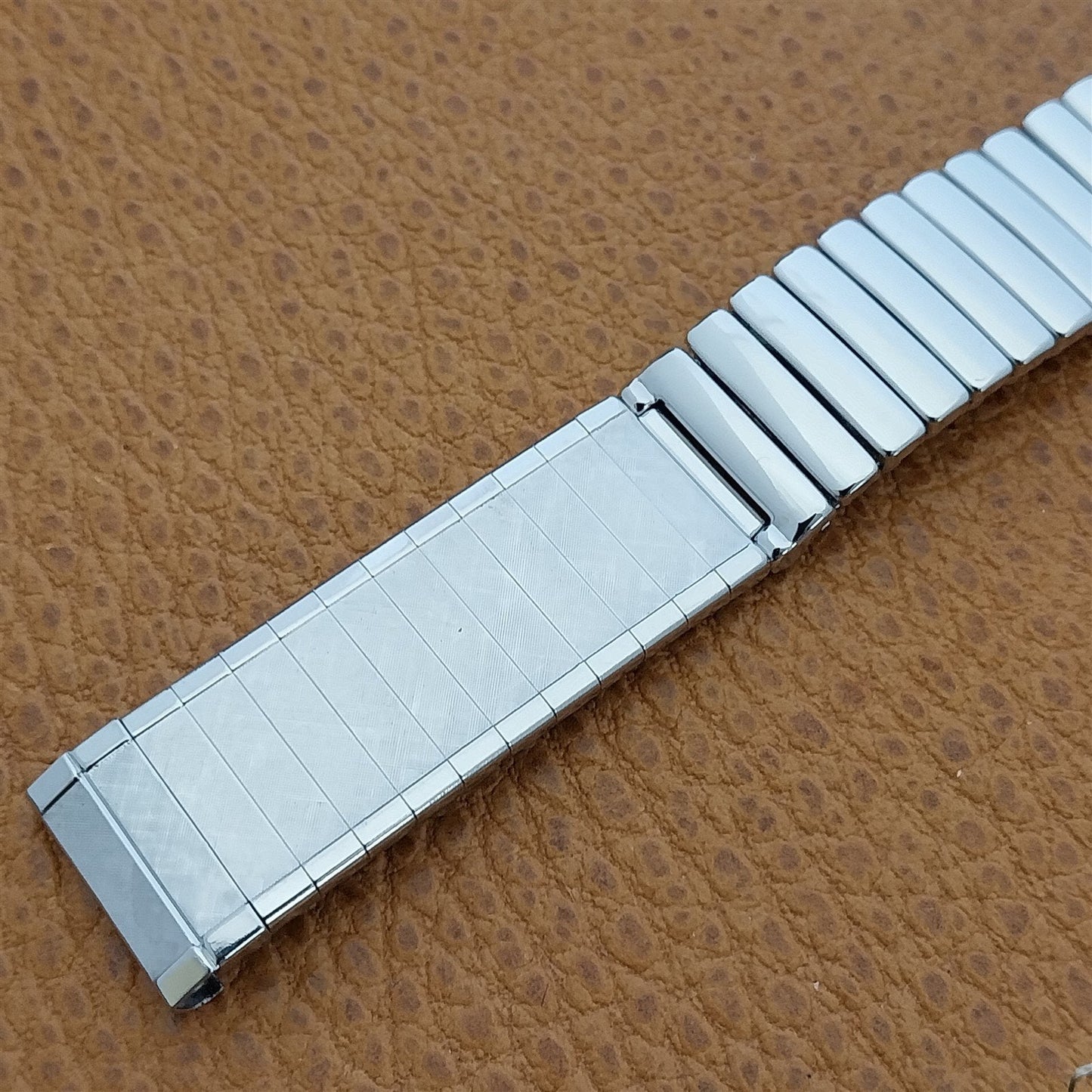 16mm 5/8" Rare JB Champion Stainless Steel nos Unused 1960s Vintage Watch Band