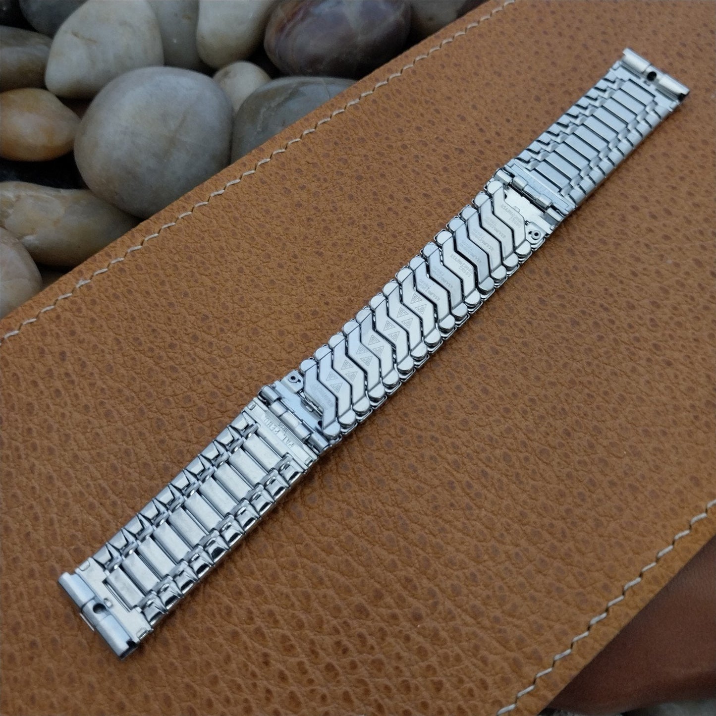 16mm 5/8" Rare JB Champion Stainless Steel nos Unused 1960s Vintage Watch Band