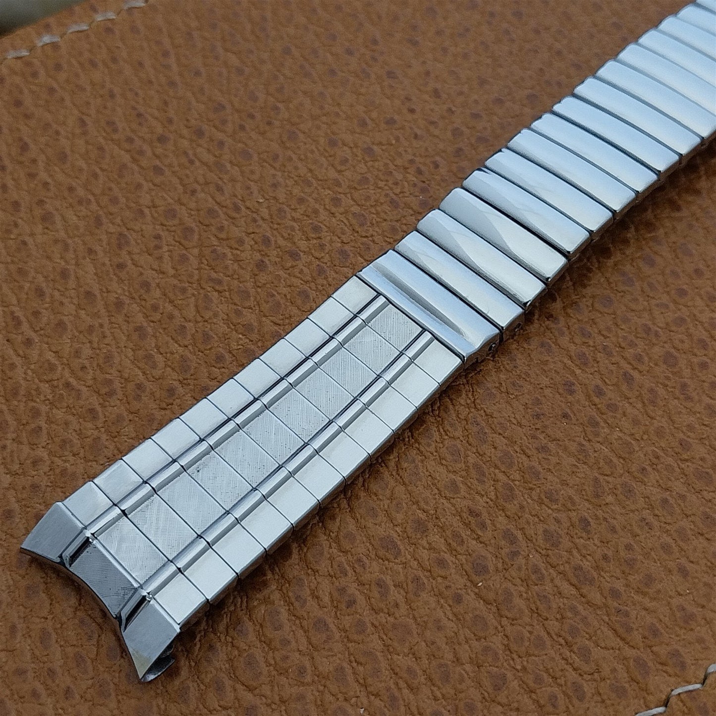 Vintage 18mm 17.2mm Stainless Steel JB Champion Classic 1960s Unused Watch Band