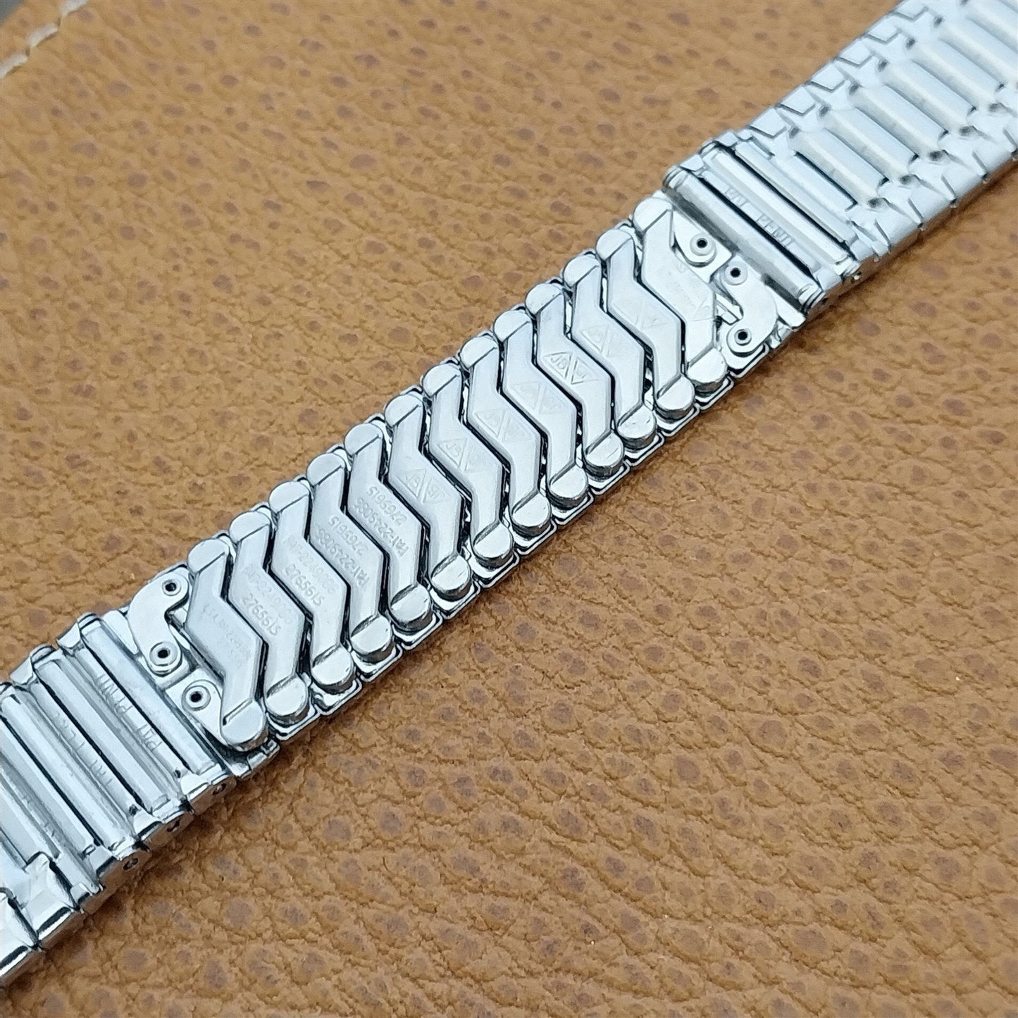 Vintage 18mm 17.2mm Stainless Steel JB Champion Classic 1960s Unused Watch Band