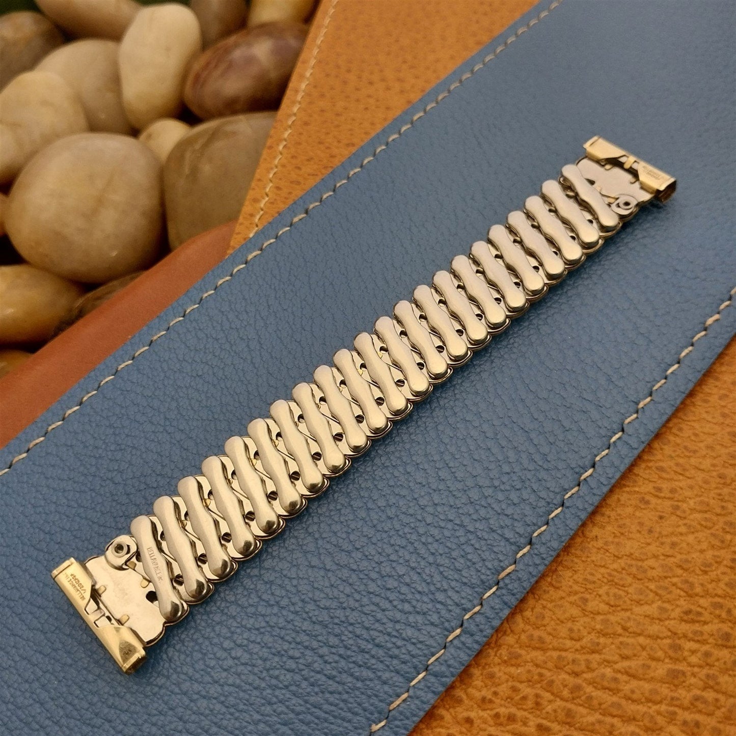 17.2mm Bellavance USA Gold-Filled Short nos 1950s Vintage Watch Band