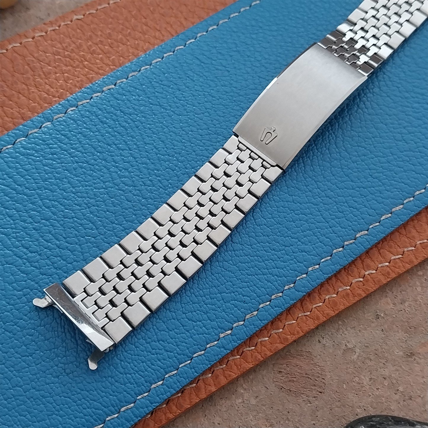 Bulova Accutron Stainless Steel Unused Old-Stock nos 1970s Vintage Watch Band