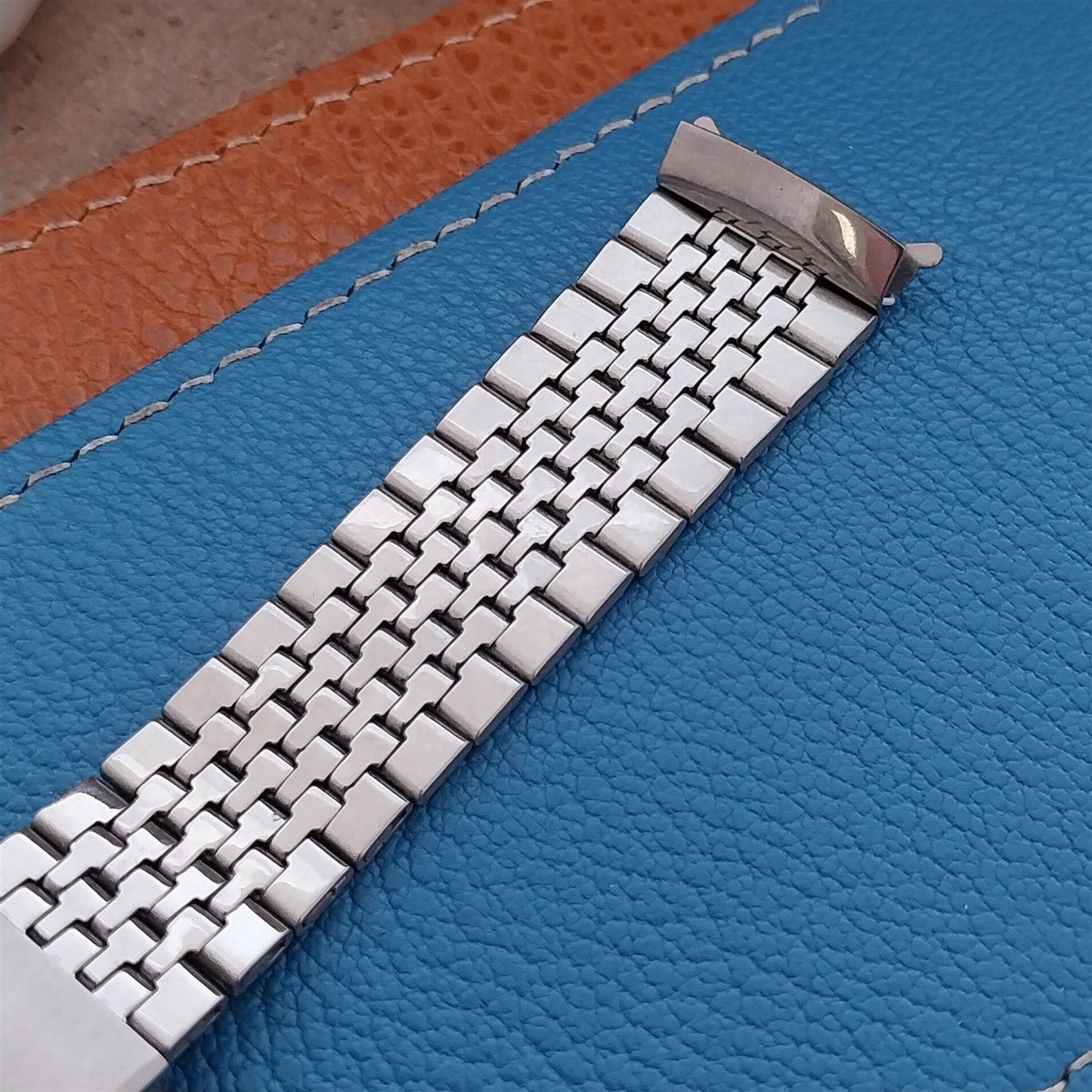 Bulova Accutron Stainless Steel Unused Old-Stock nos 1970s Vintage Watch Band