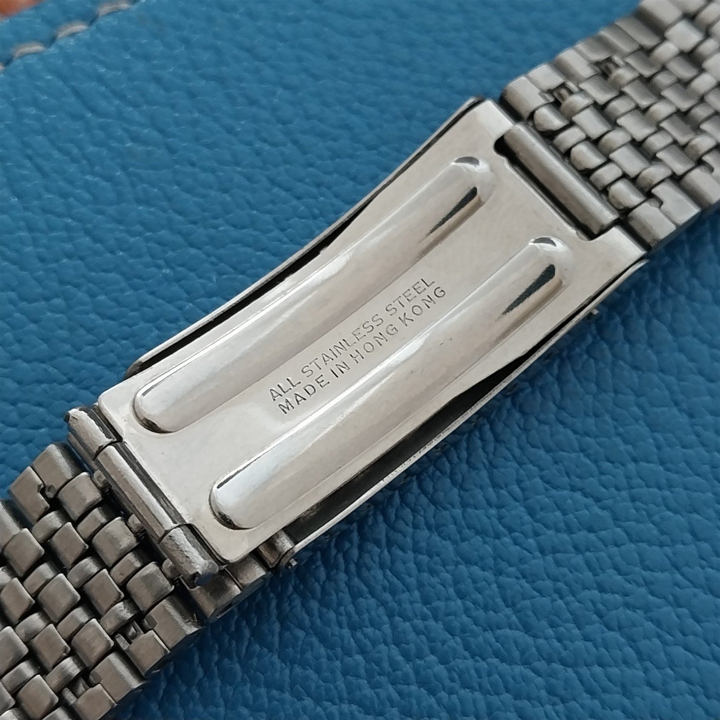 Bulova Accutron Stainless Steel Unused Old-Stock nos 1970s Vintage Watch Band