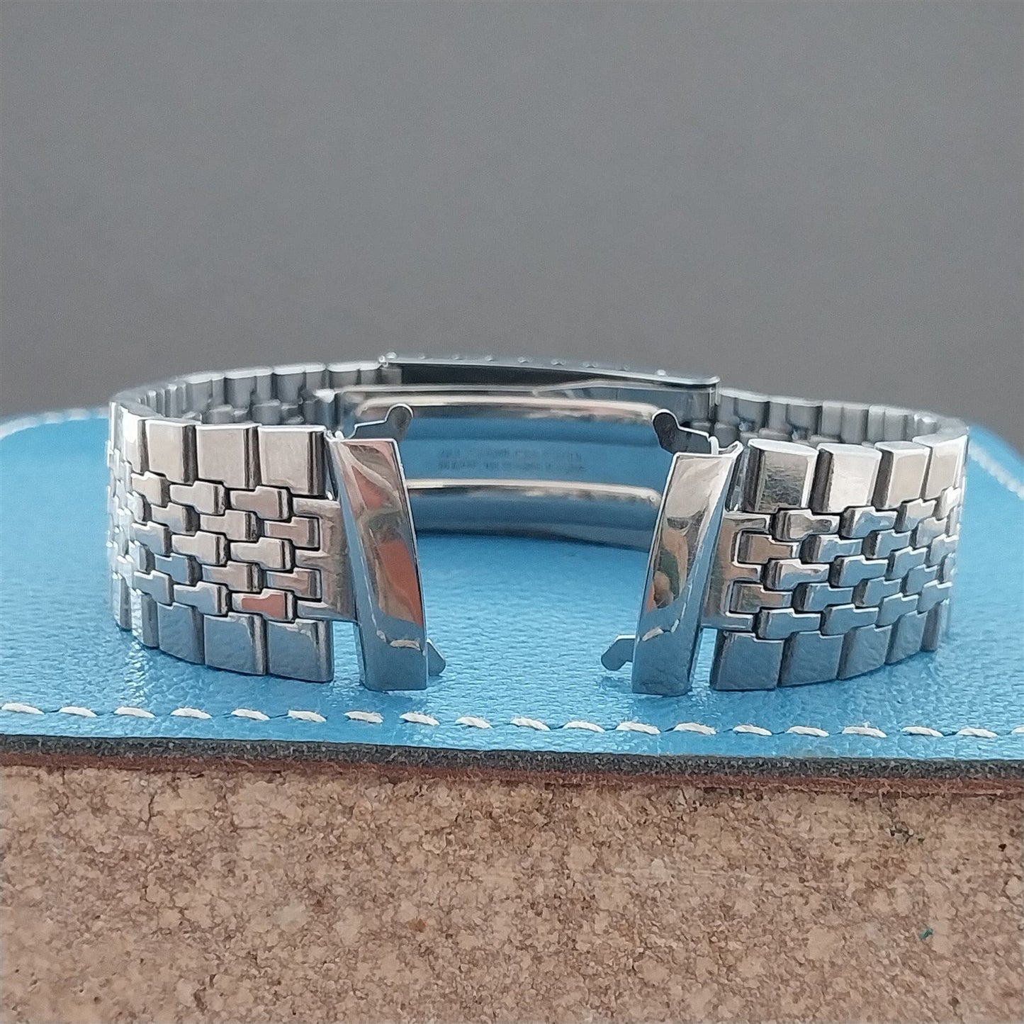 Bulova Accutron Stainless Steel Unused Old-Stock nos 1970s Vintage Watch Band