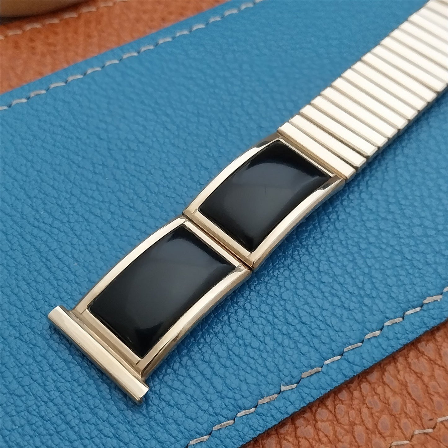 1959 Speidel Maraca 10k Yellow Gold-Fill 19mm 18mm 16mm NOS Vintage Watch Band