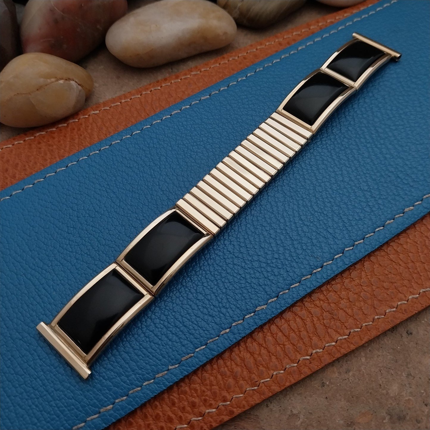 1959 Speidel Maraca 10k Yellow Gold-Fill 19mm 18mm 16mm NOS Vintage Watch Band