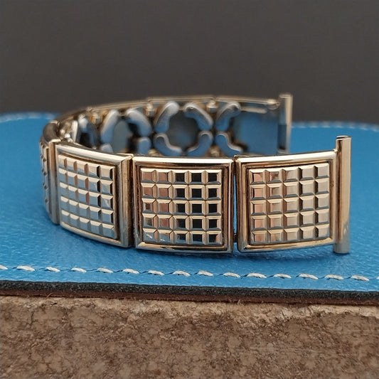 19mm 16mm 1950s Gold Fill Speidel Classic Stretch Unused NOS Vintage Watch Band