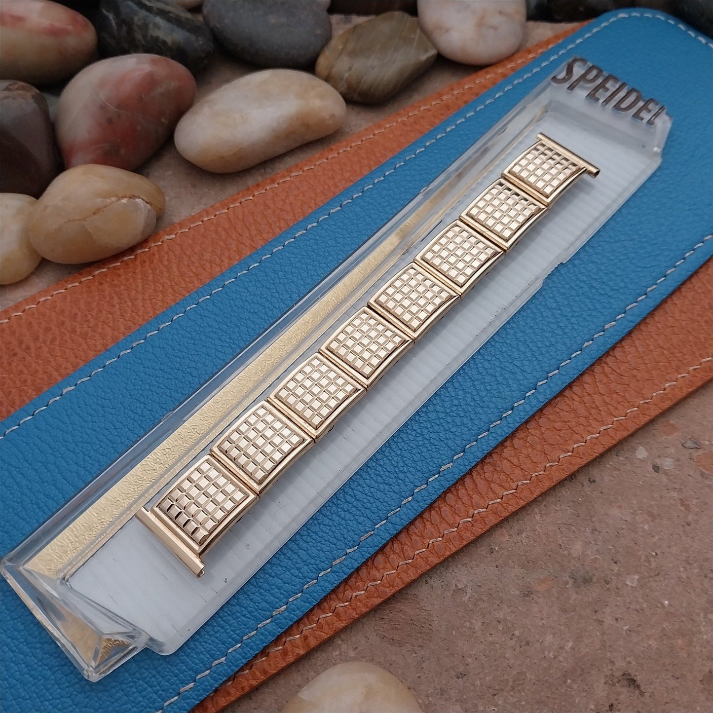 19mm 16mm 1950s Gold Fill Speidel Classic Stretch Unused NOS Vintage Watch Band