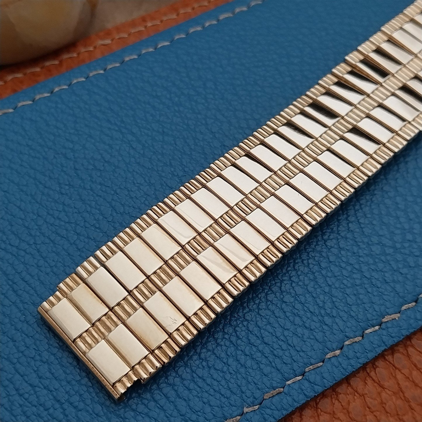 1950s Speidel Wide Gold-Filled 19mm Unused Classic Stretch Vintage Watch Band