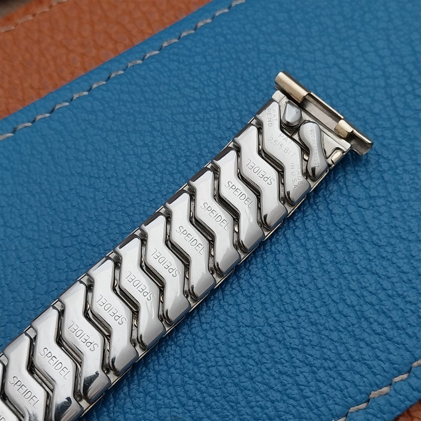 19mm 18mm 17mm Gold-Fill 1957 Speidel High Ridge Unused NOS Vintage Watch Band