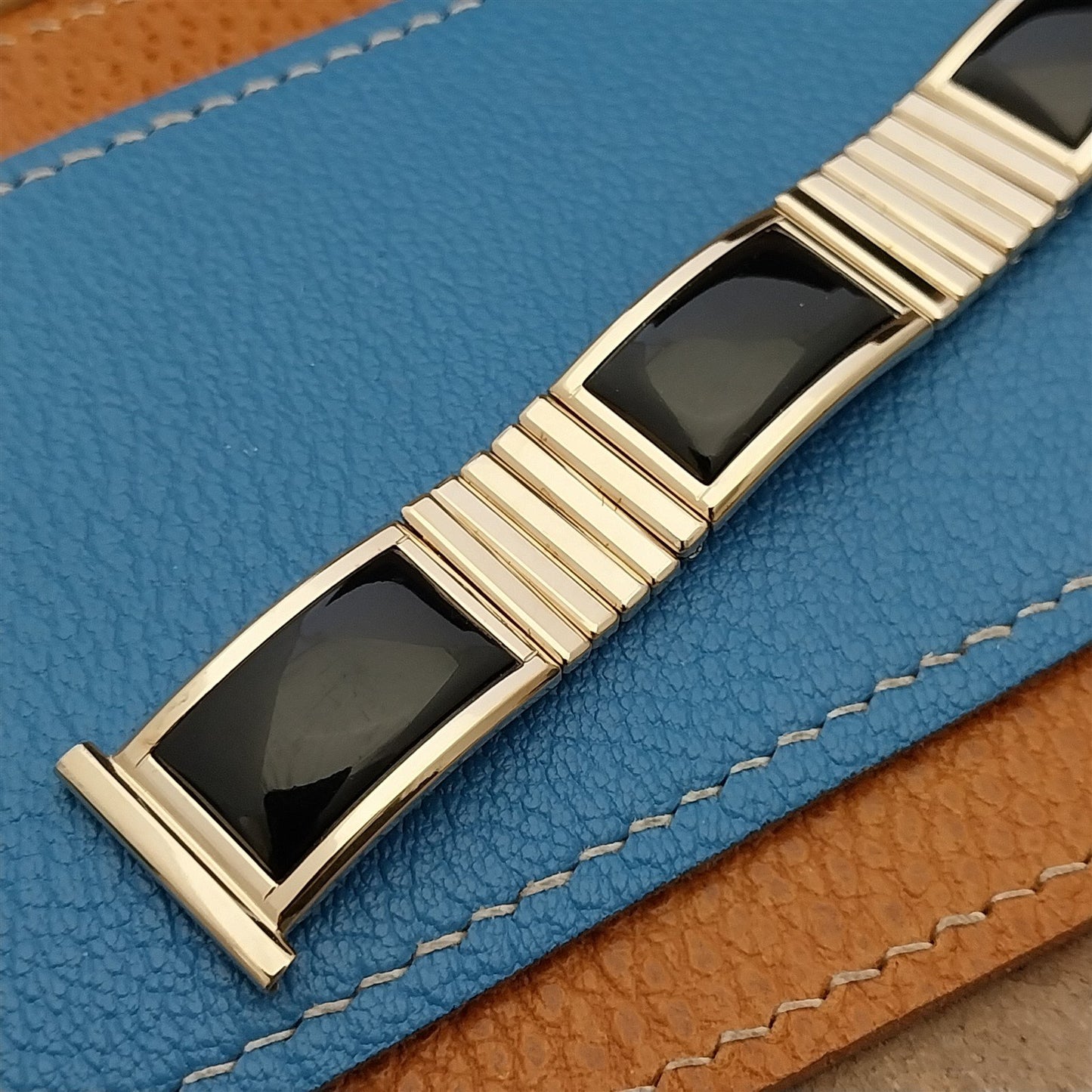 1957 10k Yellow Gold-Filled nos Calypso Speidel Unused Vintage Watch Band