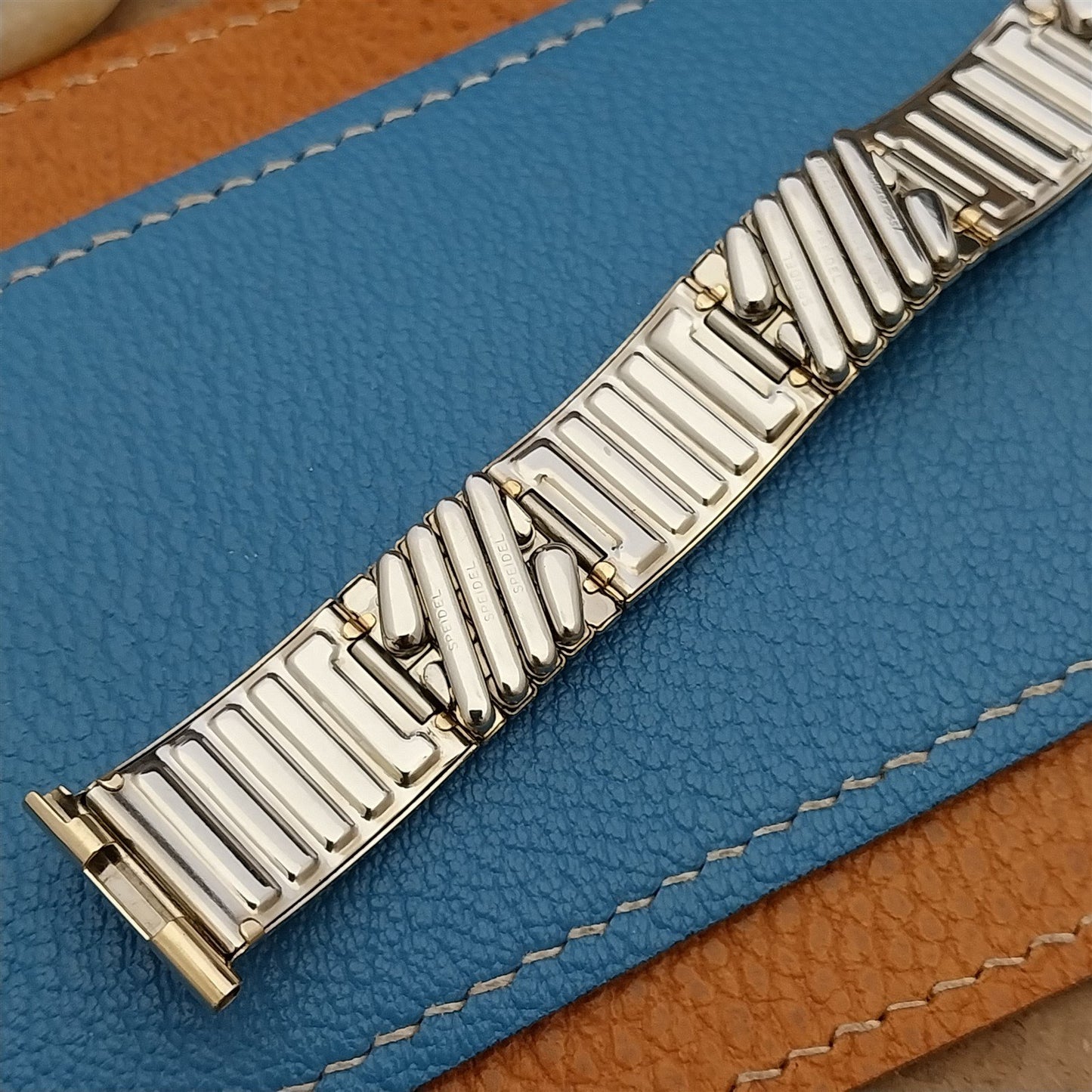 1957 10k Yellow Gold-Filled nos Calypso Speidel Unused Vintage Watch Band