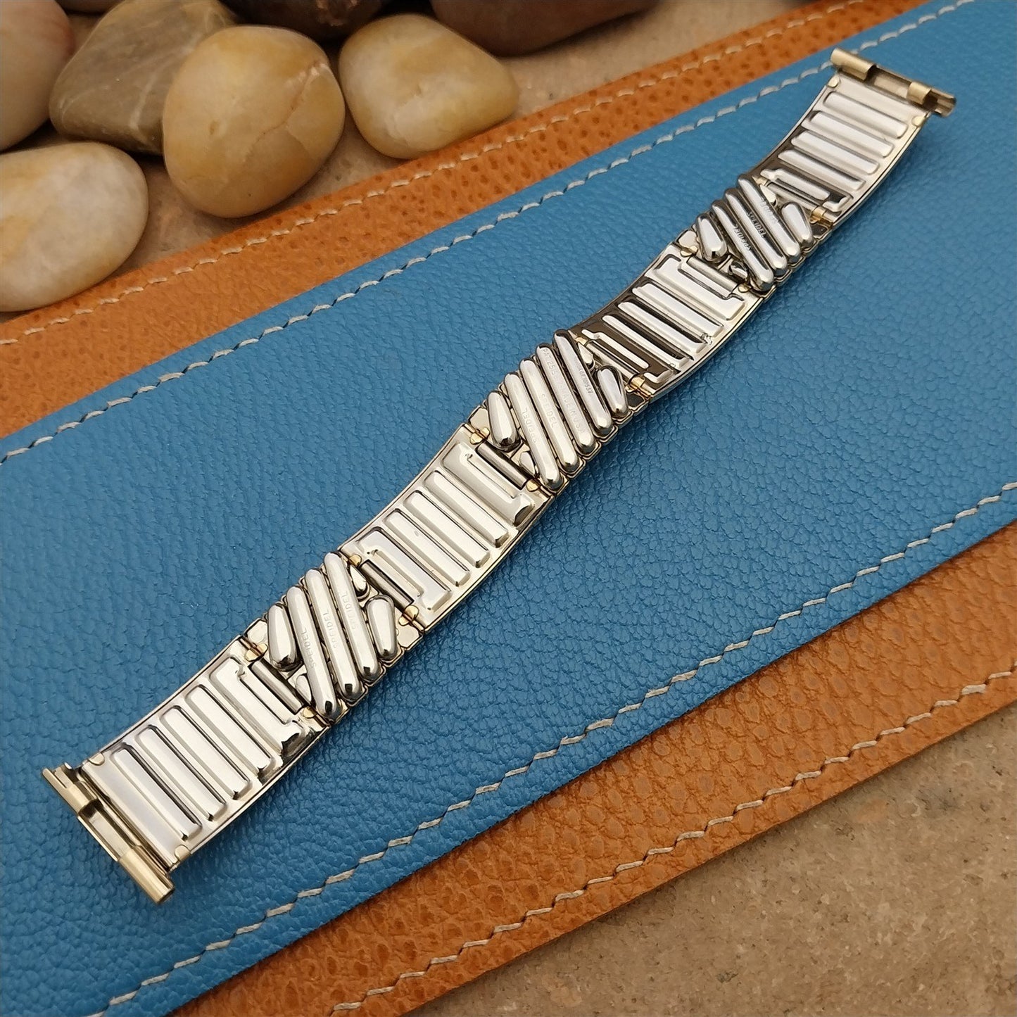 1957 10k Yellow Gold-Filled nos Calypso Speidel Unused Vintage Watch Band