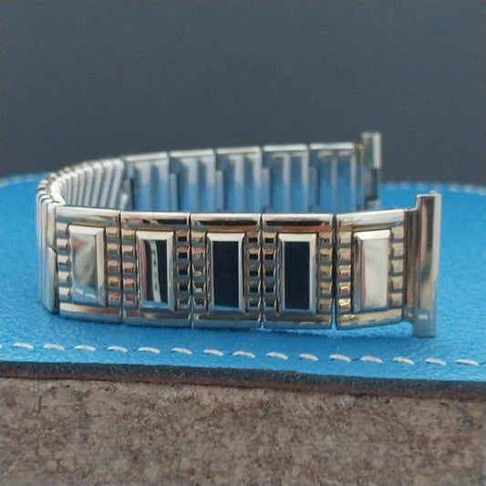 1950s Vintage 19mm 18mm 16mm Gold Filled Speidel Fort Knox Classic Watch Band