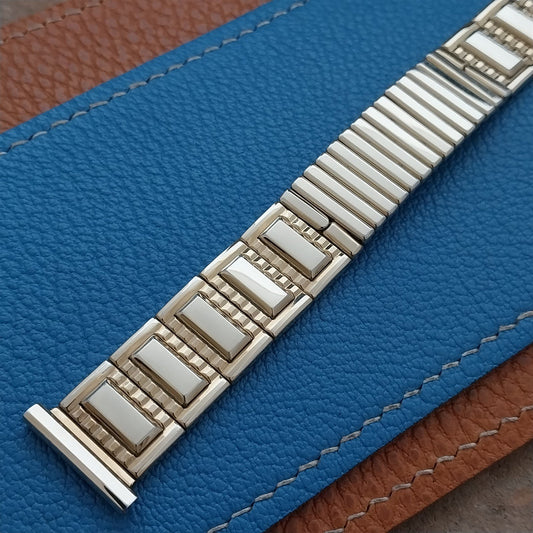 1950s Vintage 19mm 18mm 16mm Gold Filled Speidel Fort Knox Classic Watch Band