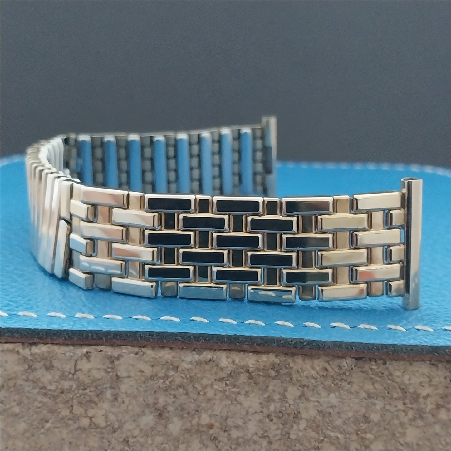 1950s Yellow Gold Filled Speidel mcm Vintage Watch Band nos